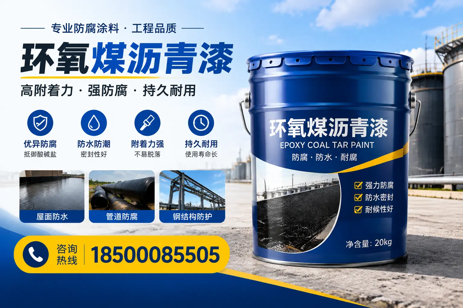 环氧煤沥青漆的常见误区及避坑指南