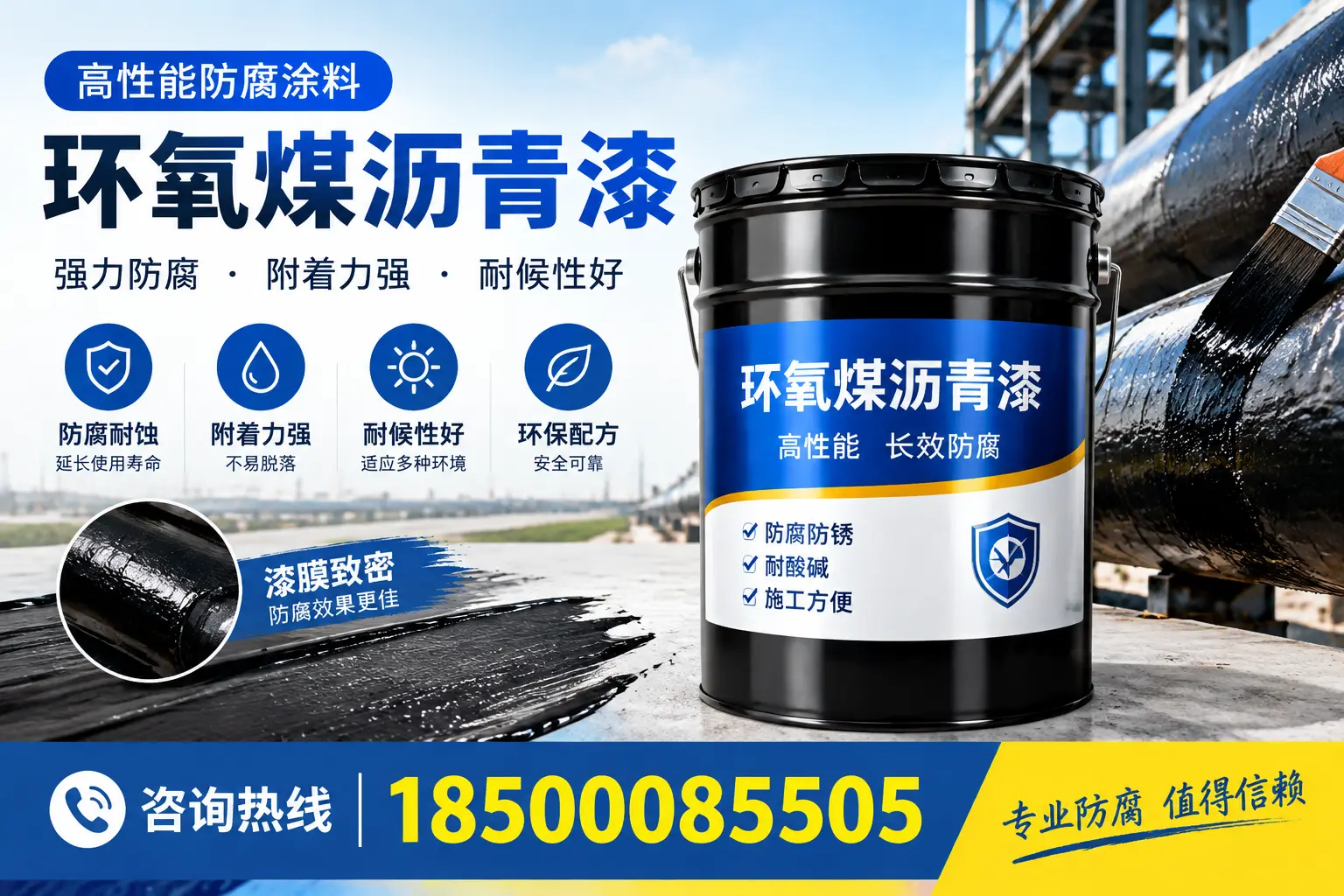 环氧煤沥青漆使用中的常见问题解答，安庆用户必看